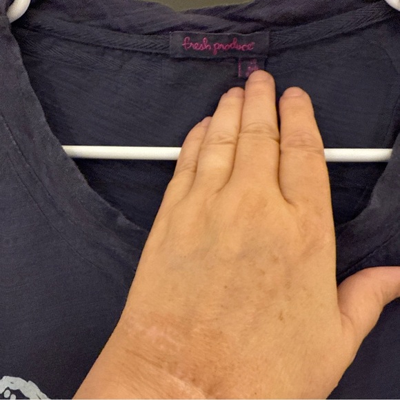 Fresh Produce Purple Starfish t shirt - Picture 4 of 6